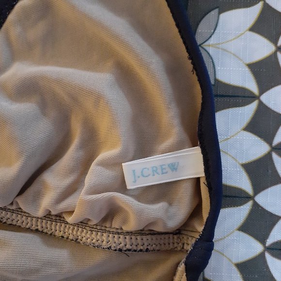 J CREW navy fireflies one-piece swimsuit - Picture 3 of 4